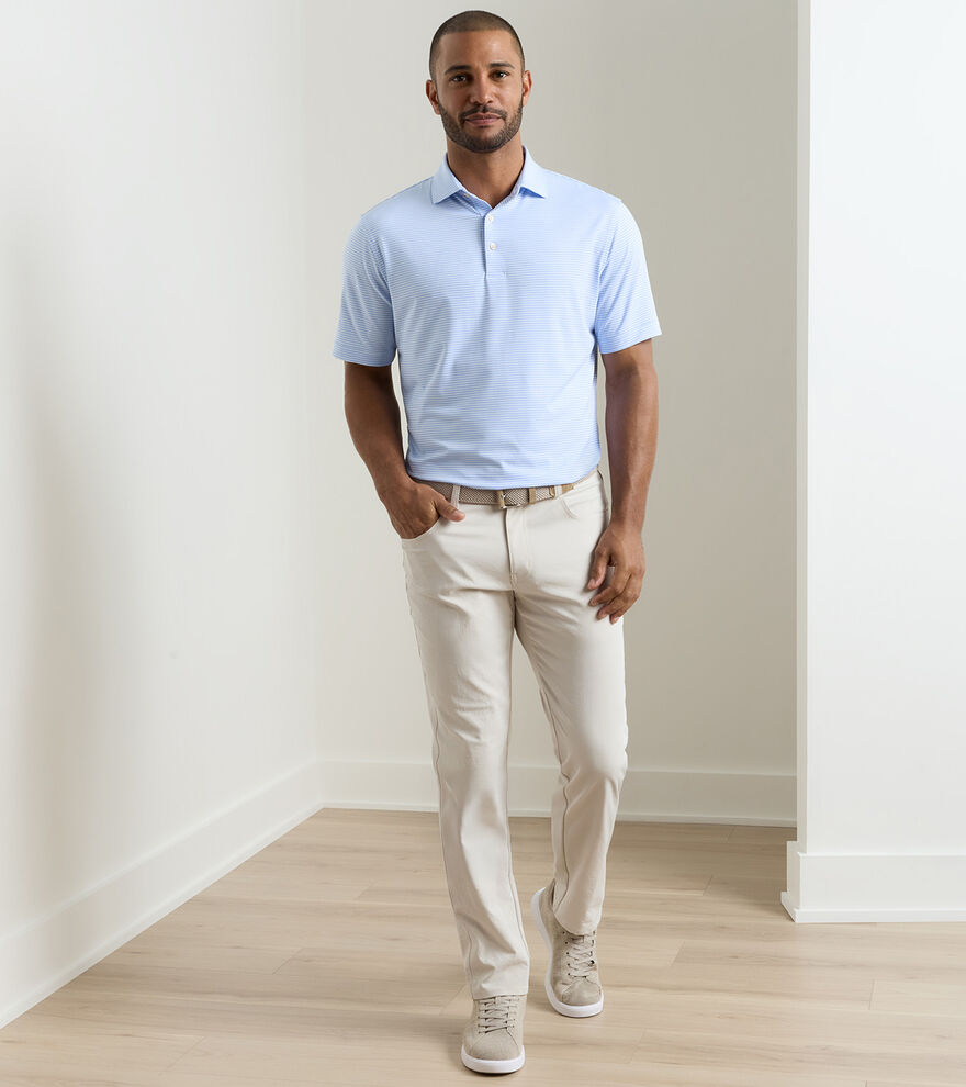 Peter Millar eb66 Performance Five-Pocket Pant: Stone