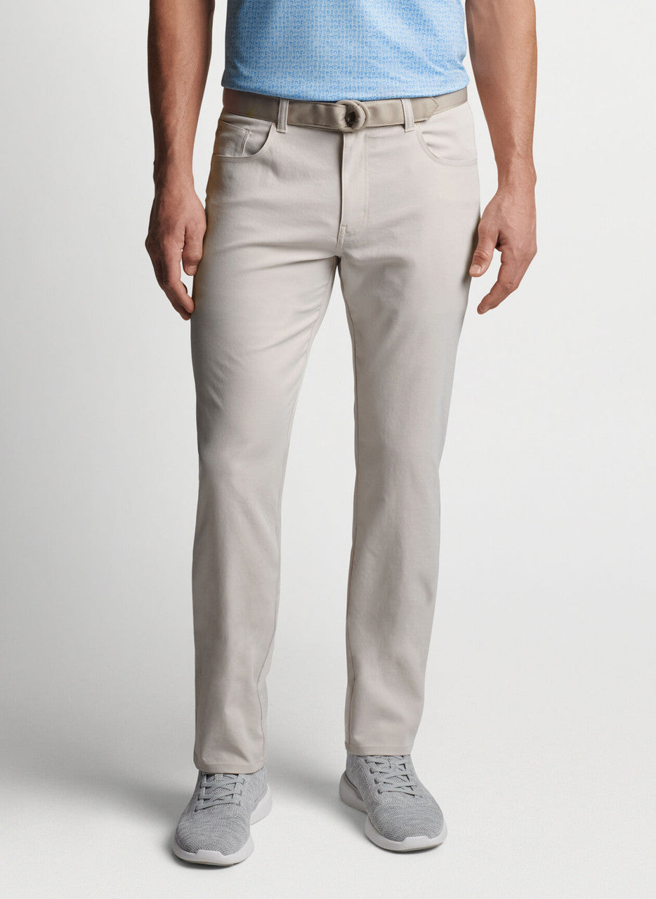 Peter Millar eb66 Performance Five-Pocket Pant: Stone