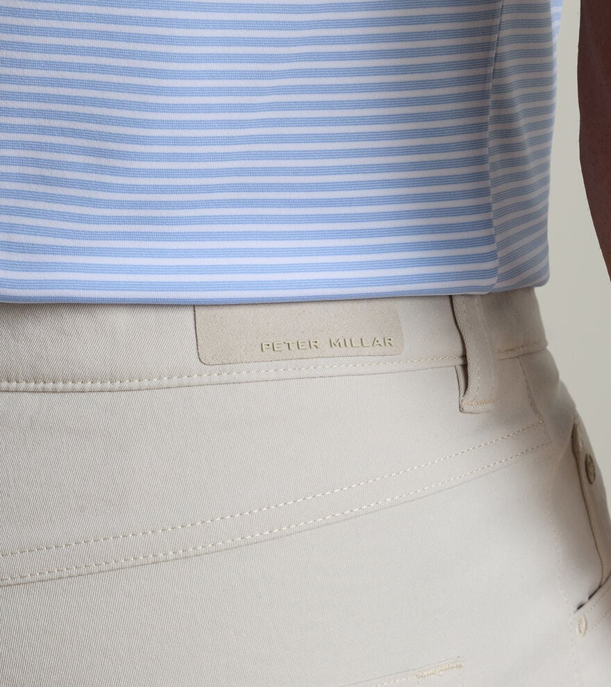Peter Millar eb66 Performance Five-Pocket Pant: Stone