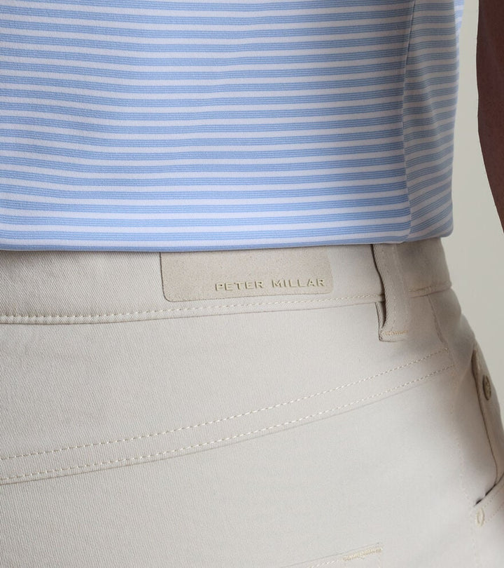 Peter Millar eb66 Performance Five-Pocket Pant: Stone