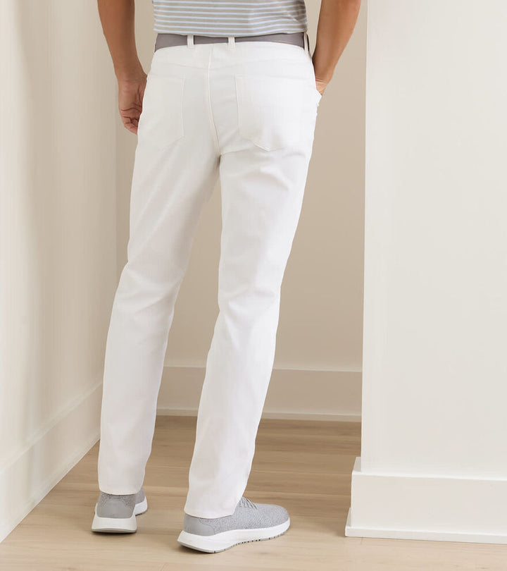 Peter Millar eb66 Performance Five-Pocket Pant: White
