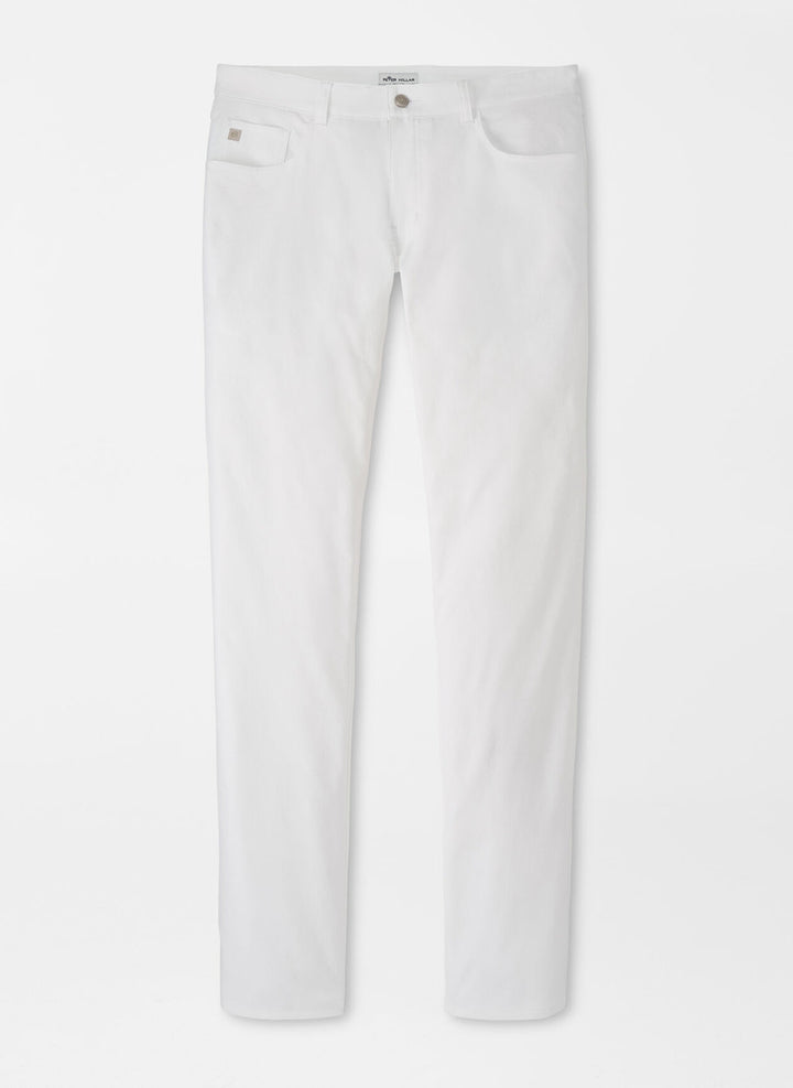 Peter Millar eb66 Performance Five-Pocket Pant: White