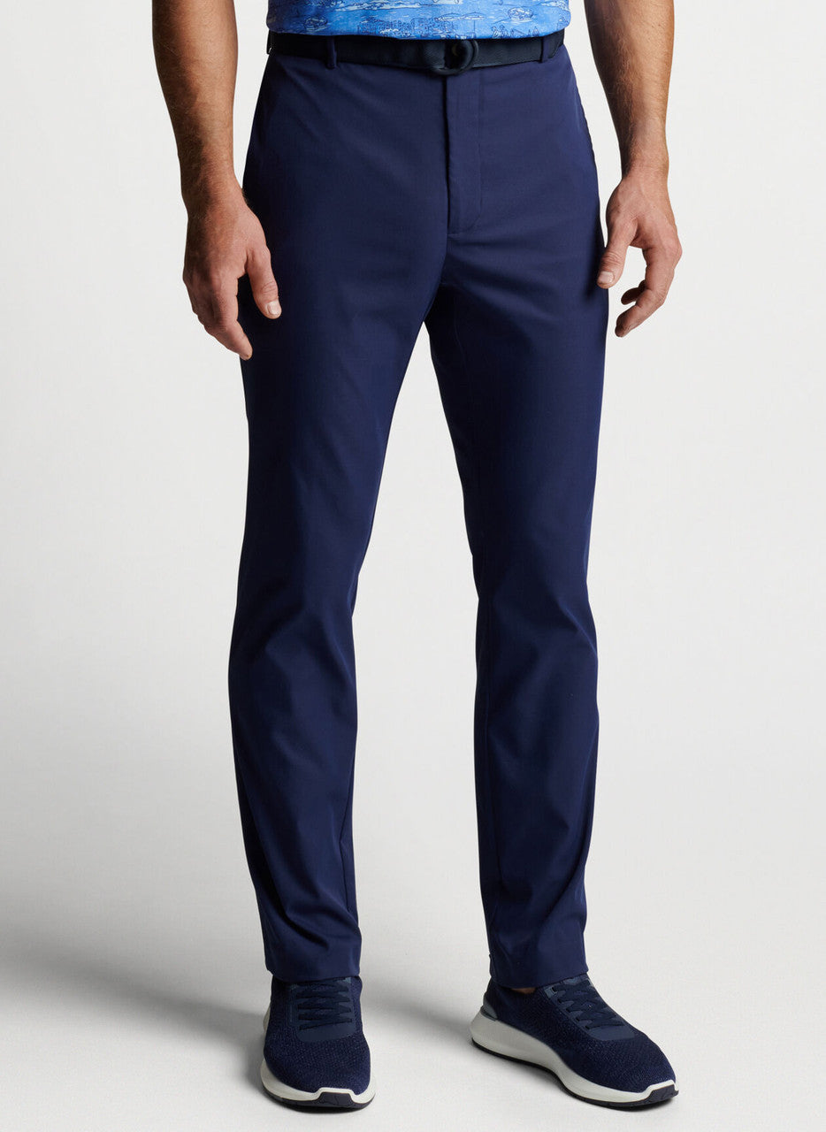 Peter Millar Raleigh Performance Trouser: Navy