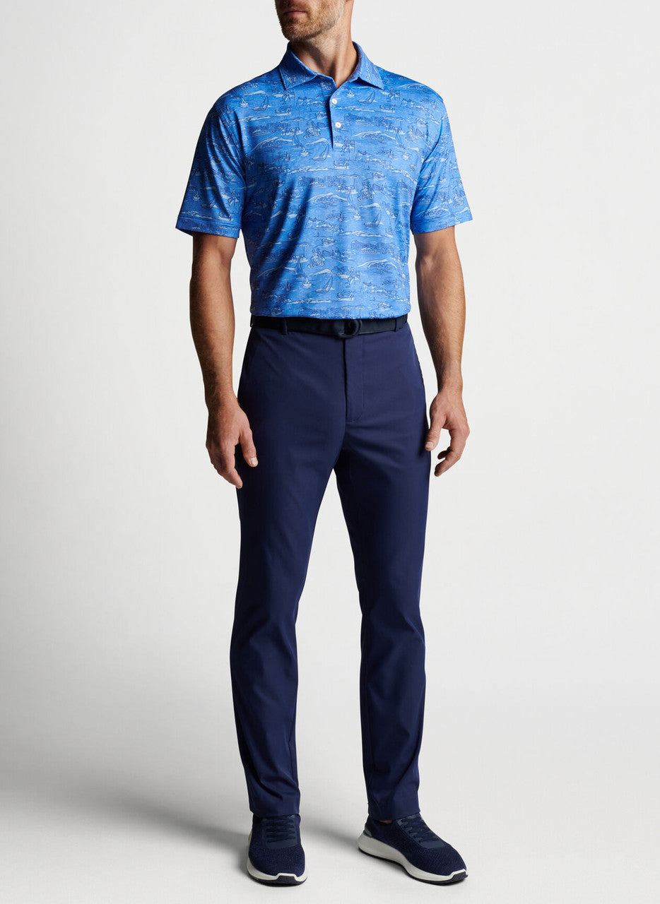 Peter Millar Raleigh Performance Trouser: Navy