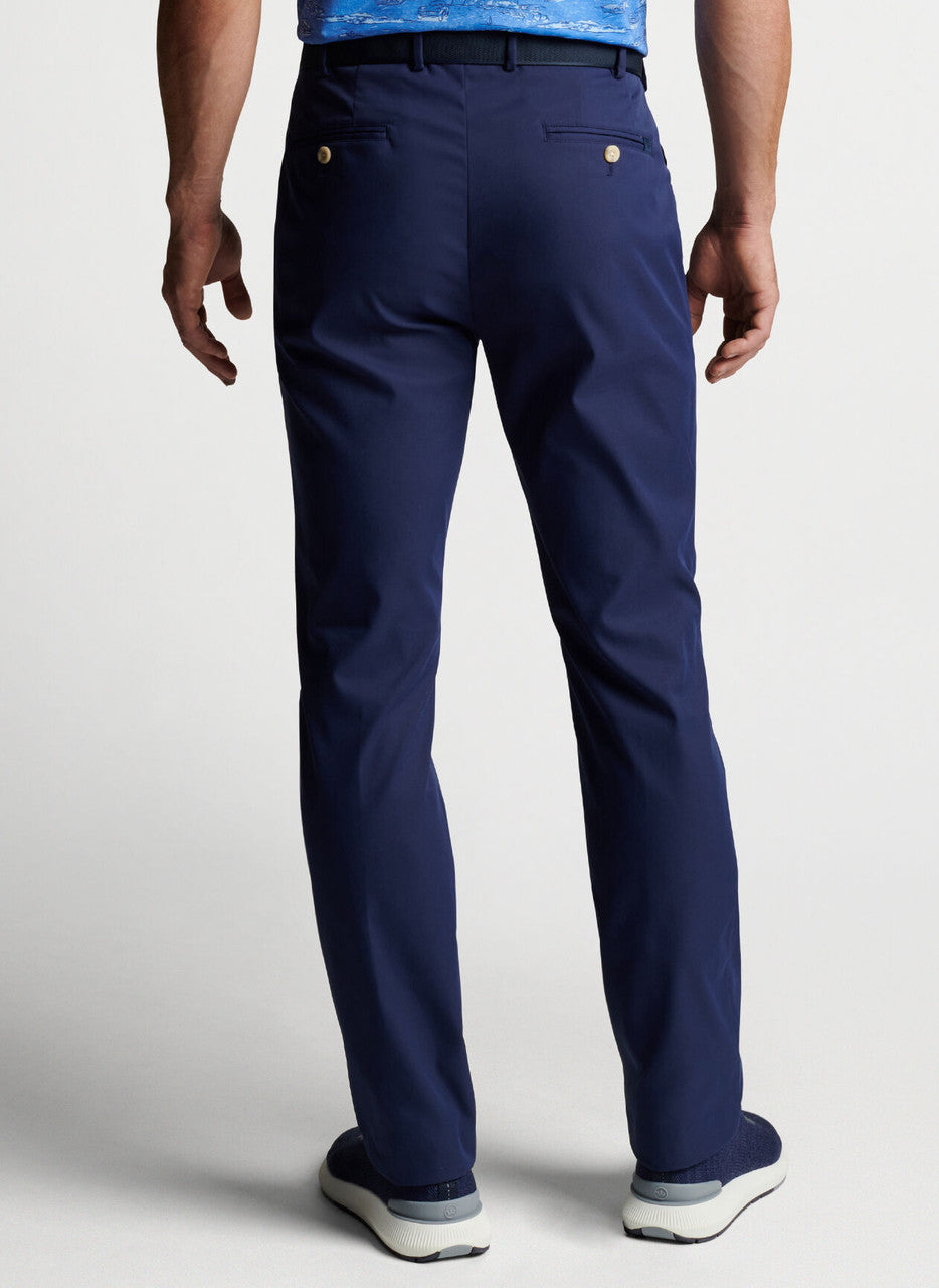 Peter Millar Raleigh Performance Trouser: Navy