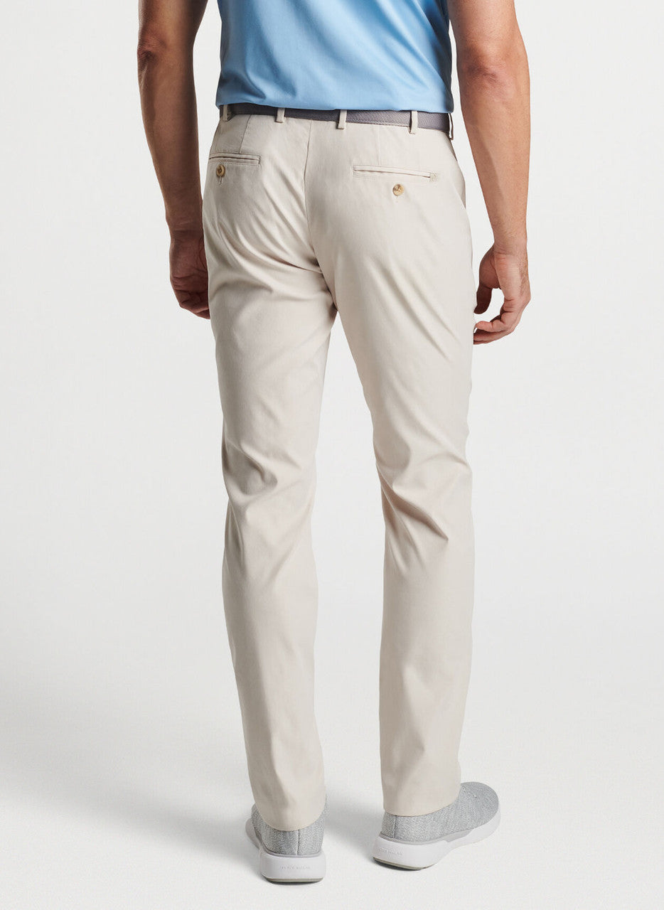 Peter Millar Raleigh Performance Trouser: Stone