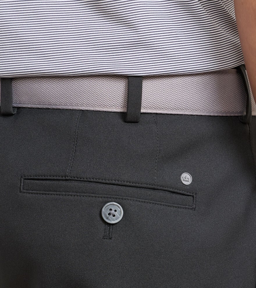 Peter Millar High Drape Performance Salem Short: Black