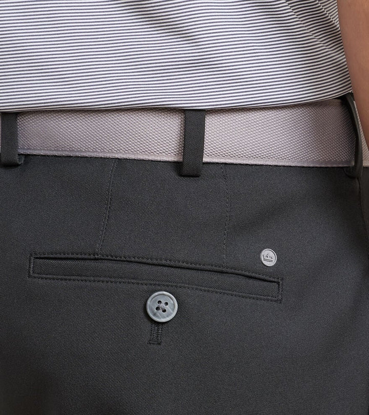 Peter Millar High Drape Performance Salem Short: Black