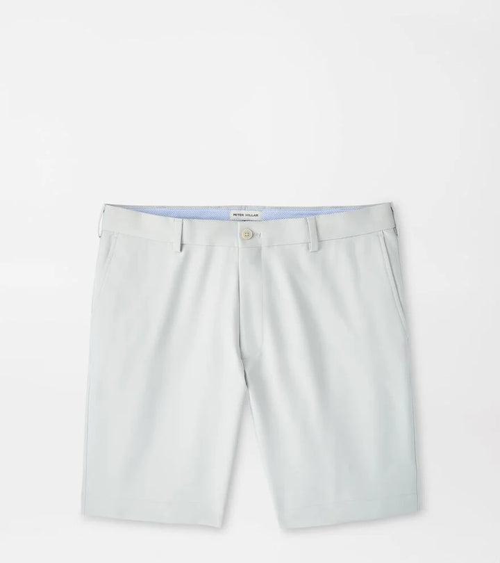Peter Millar High Drape Performance Salem Short: British Grey