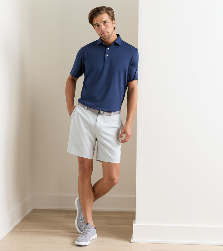 Peter Millar Salem 7" Performance Short: British Grey