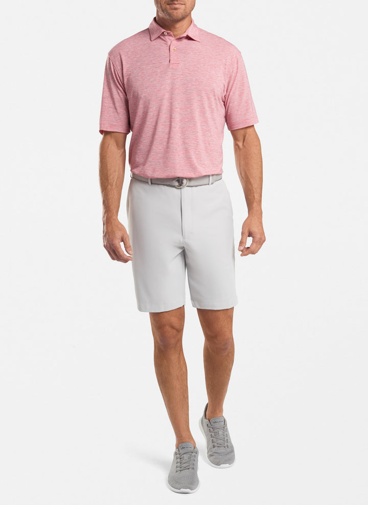 Peter Millar High Drape Performance Salem Short: British Grey