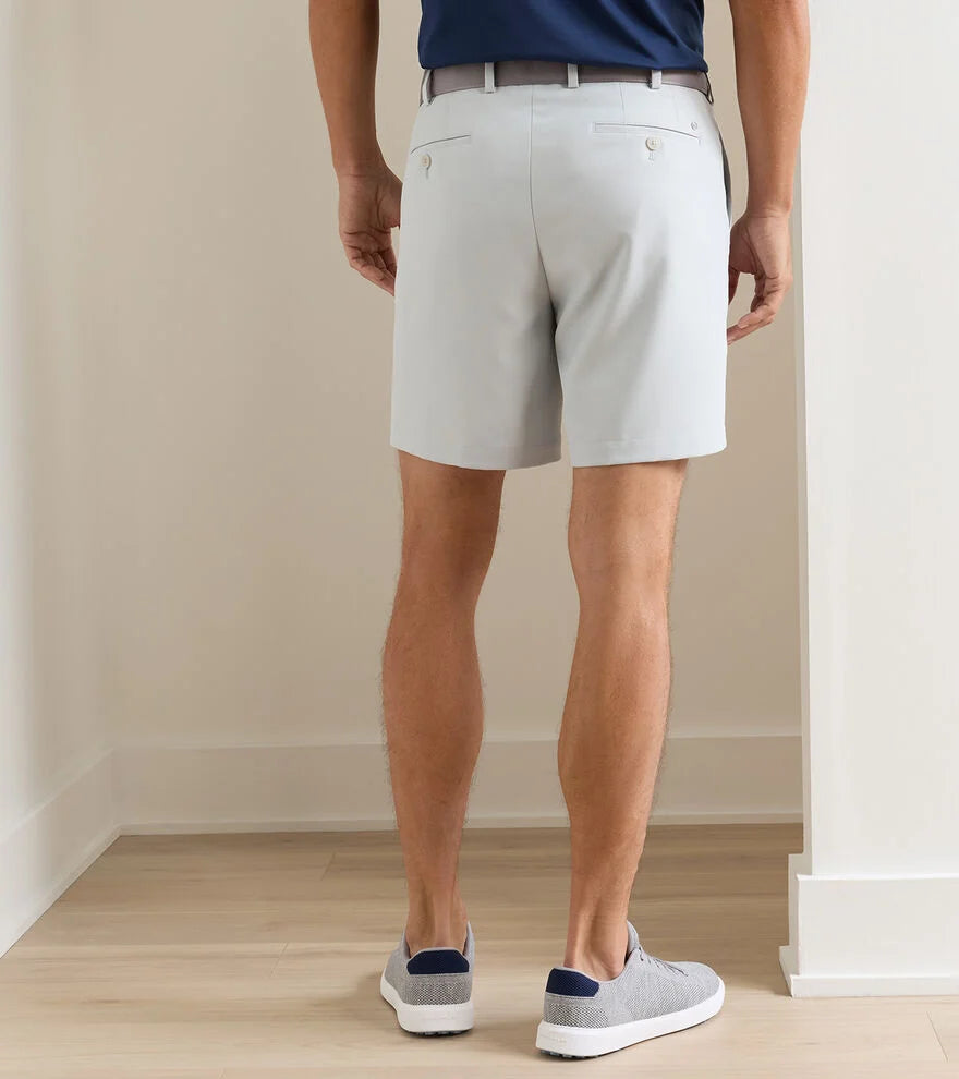 Peter Millar Salem 7" Performance Short: British Grey