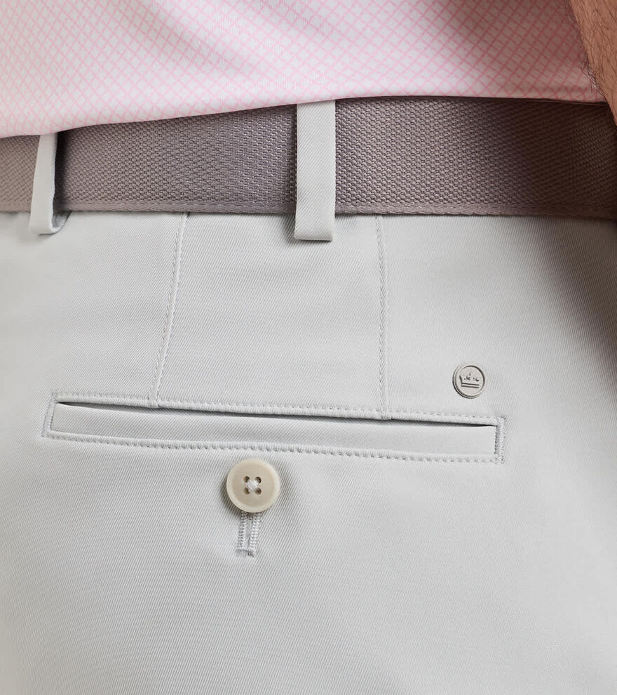 Peter Millar High Drape Performance Salem Short: British Grey