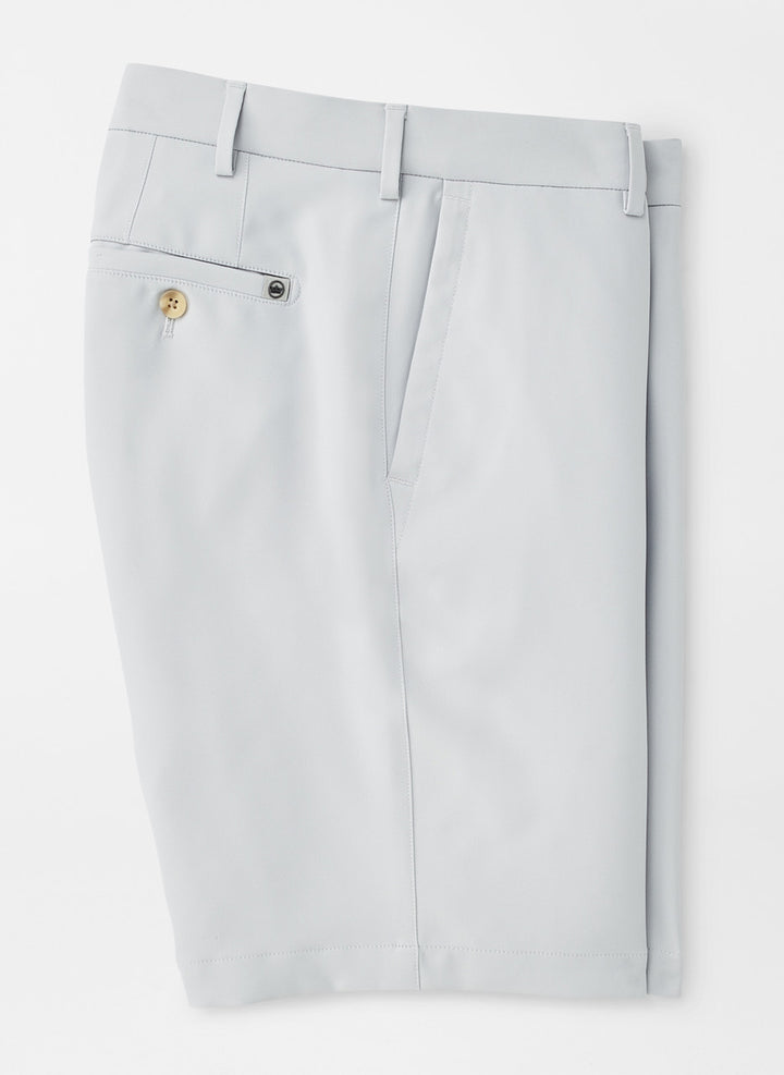 Peter Millar High Drape Performance Salem Short: British Grey