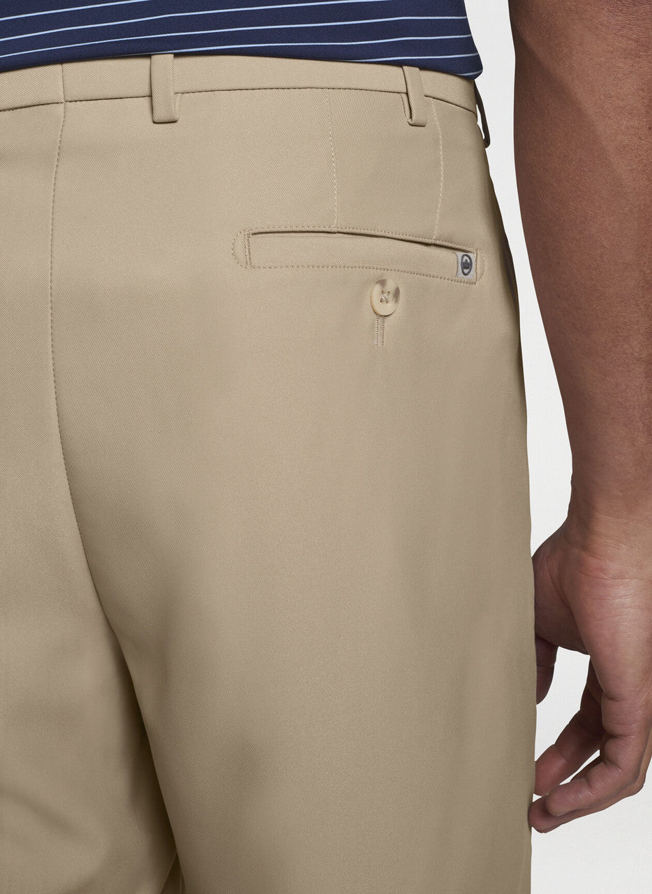 Peter Millar High Drape Performance Salem Short: Khaki