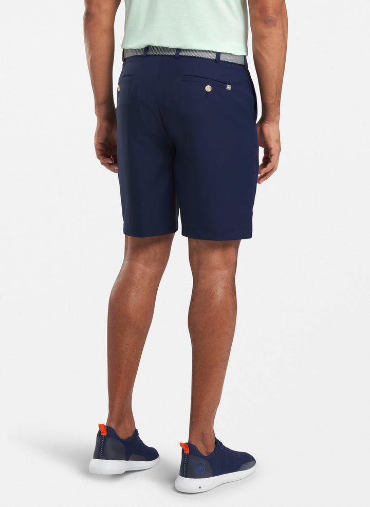 Peter Millar High Drape Performance Salem Short: Navy