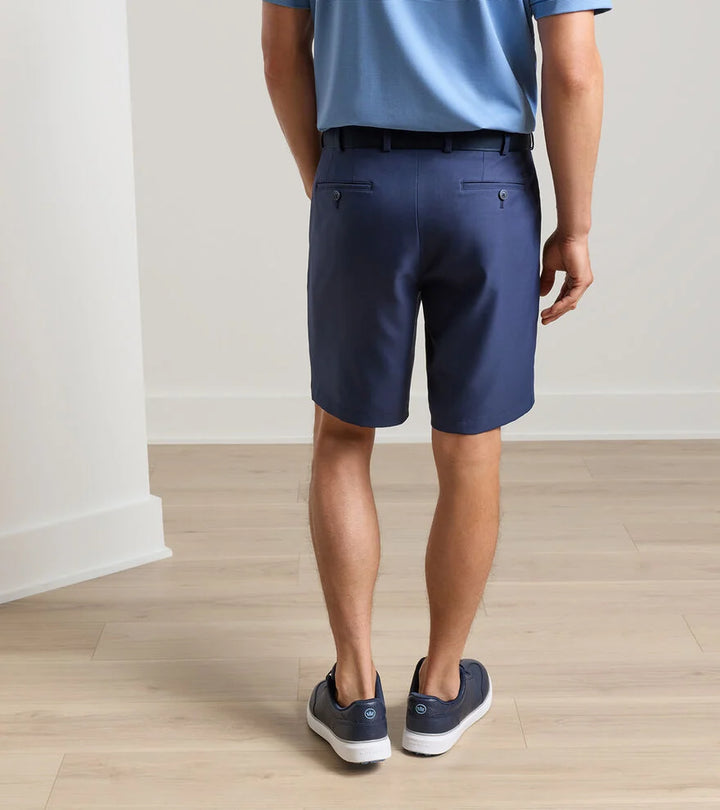 Peter Millar High Drape Performance Salem Short: Navy