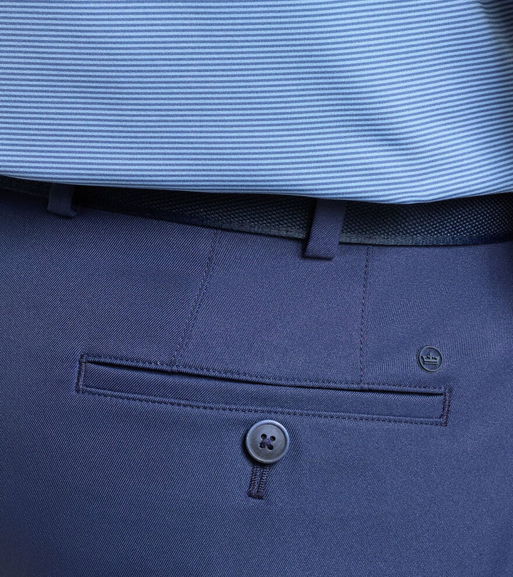 Peter Millar High Drape Performance Salem Short: Navy