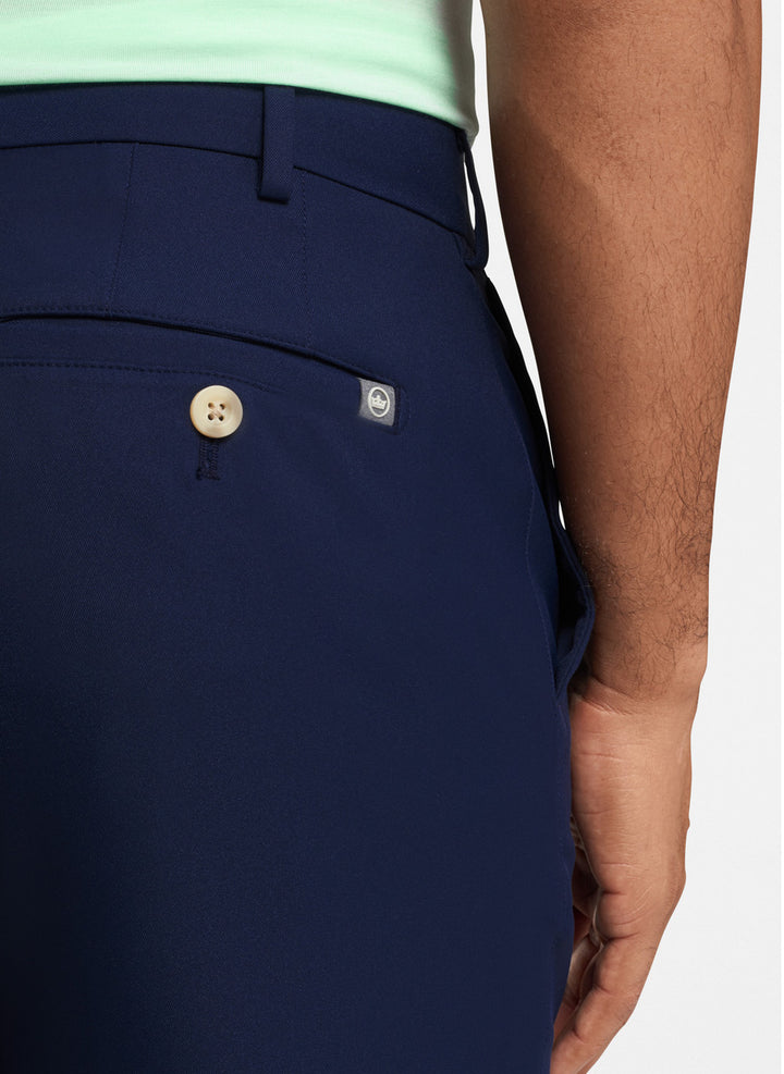 Peter Millar High Drape Performance Salem Short: Navy