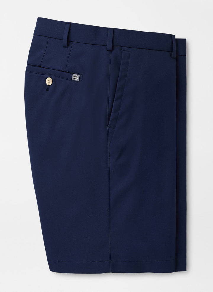 Peter Millar High Drape Performance Salem Short: Navy