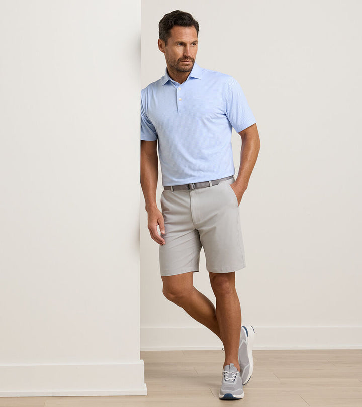 Peter Millar Featherweight Performance Short: British Grey
