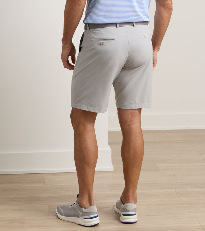 Peter Millar Featherweight Performance Short: British Grey