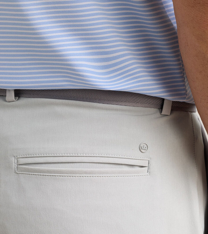 Peter Millar Featherweight Performance Short: British Grey