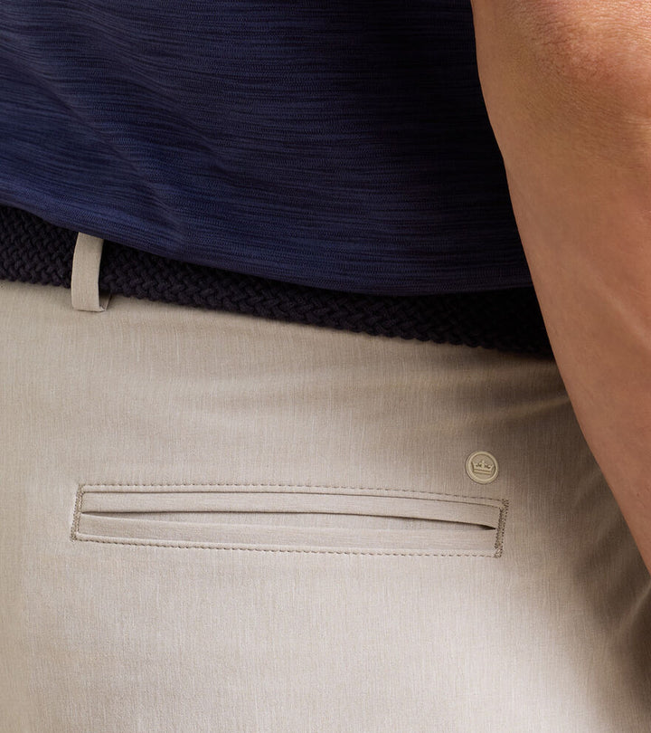 Peter Millar Featherweight Performance Short: Khaki