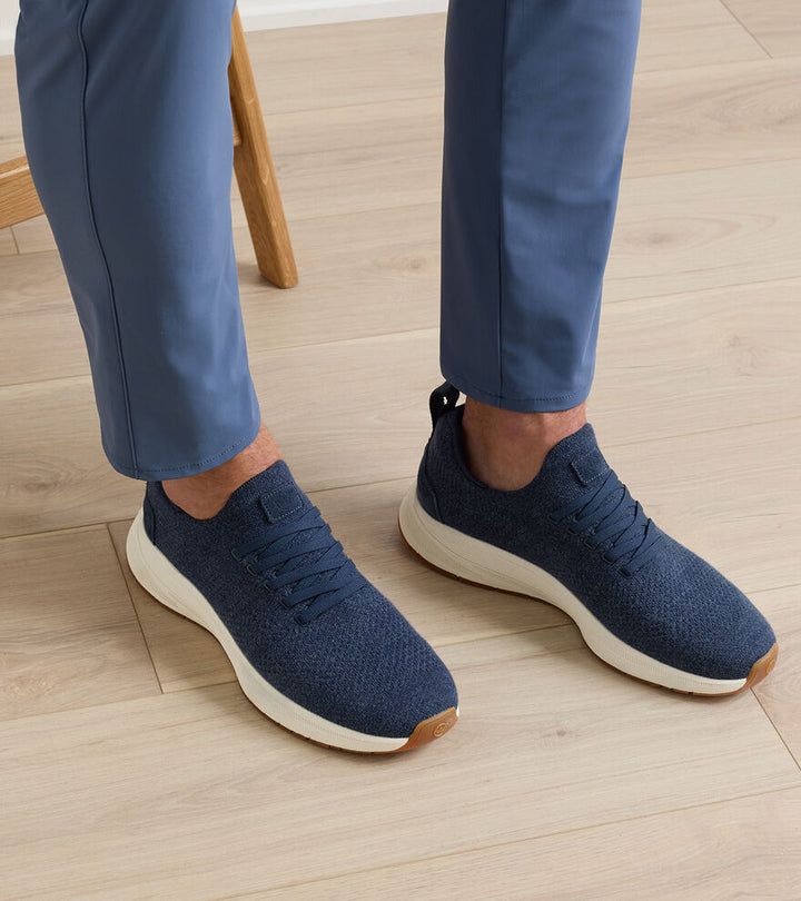 Peter Millar Odeon Sneaker: Navy
