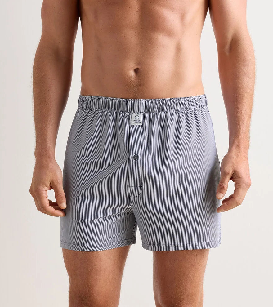 Peter Millar Jubilee Performance Boxer: Navy
