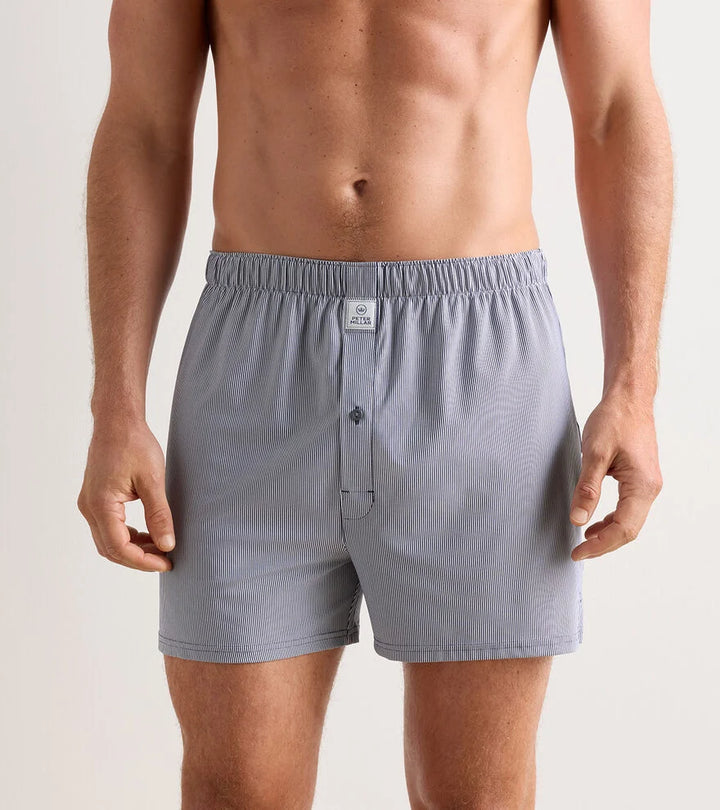 Peter Millar Jubilee Performance Boxer: Navy