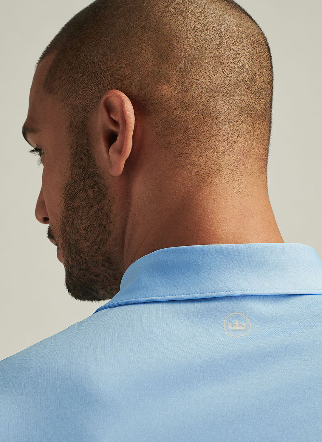 Peter Millar Solid Performance Jersey Polo: Cottage Blue