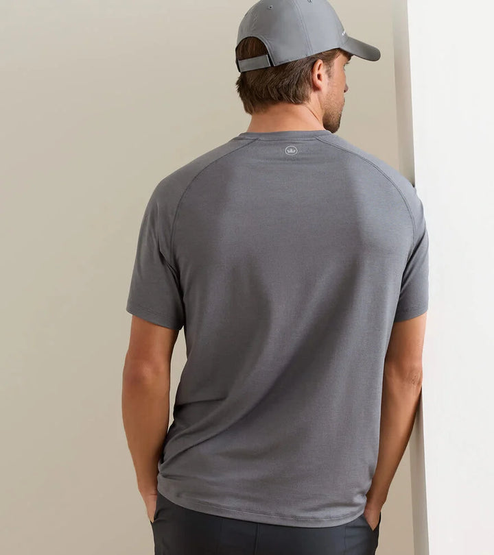 Peter Millar Aurora Performance T-shirt: Iron