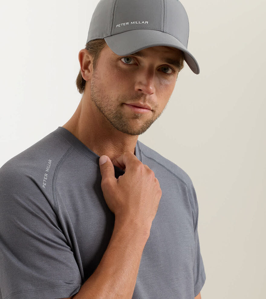 Peter Millar Aurora Performance T-shirt: Iron