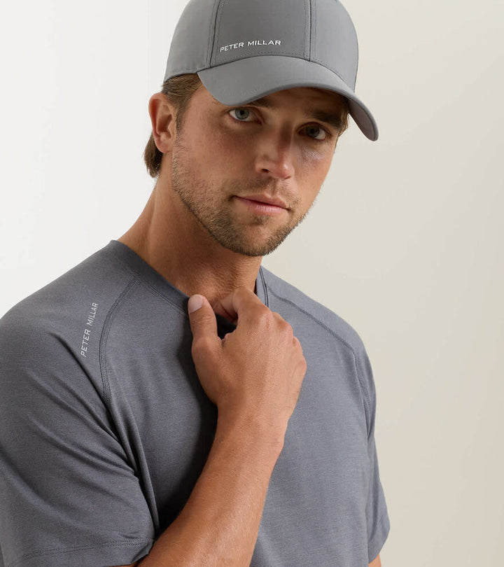 Peter Millar Aurora Performance T-shirt: Iron