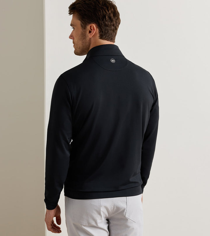 Peter Millar Perth Performance Quarter-Zip: Black