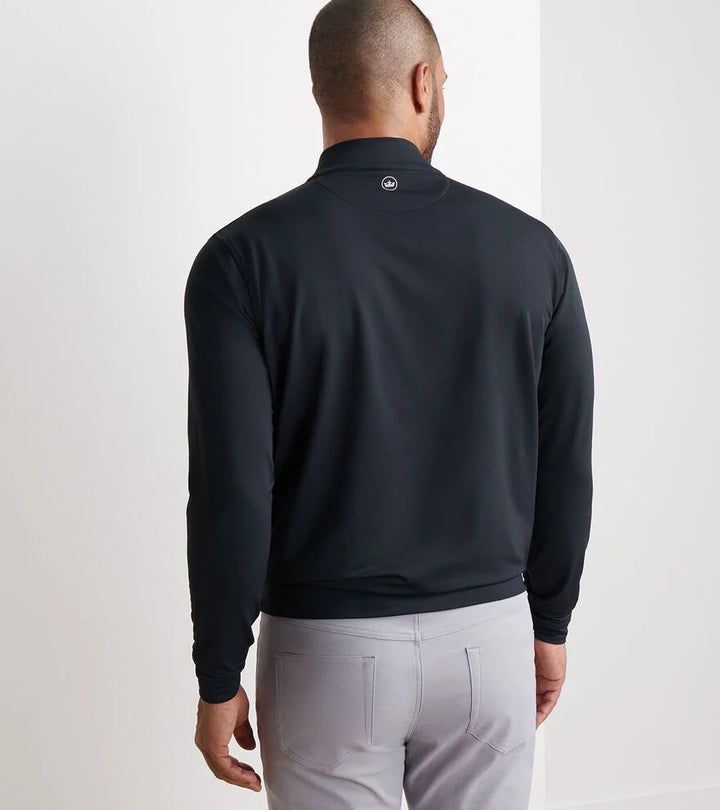 Peter Millar Perth Performance Quarter-Zip: Black