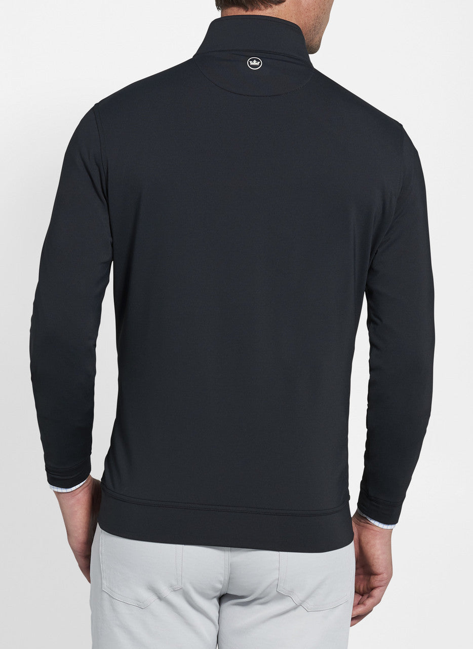 Peter Millar Perth Performance Quarter-Zip: Black