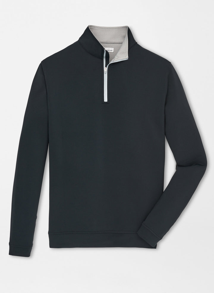 Peter Millar Perth Performance Quarter-Zip: Black