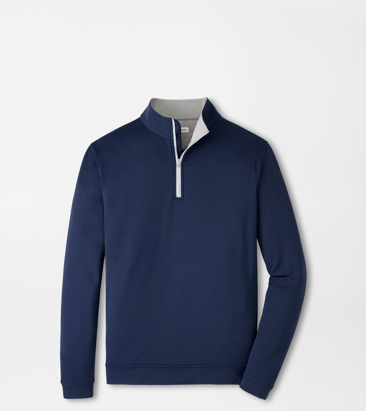 Peter Millar Perth Performance Quarter-Zip: Navy