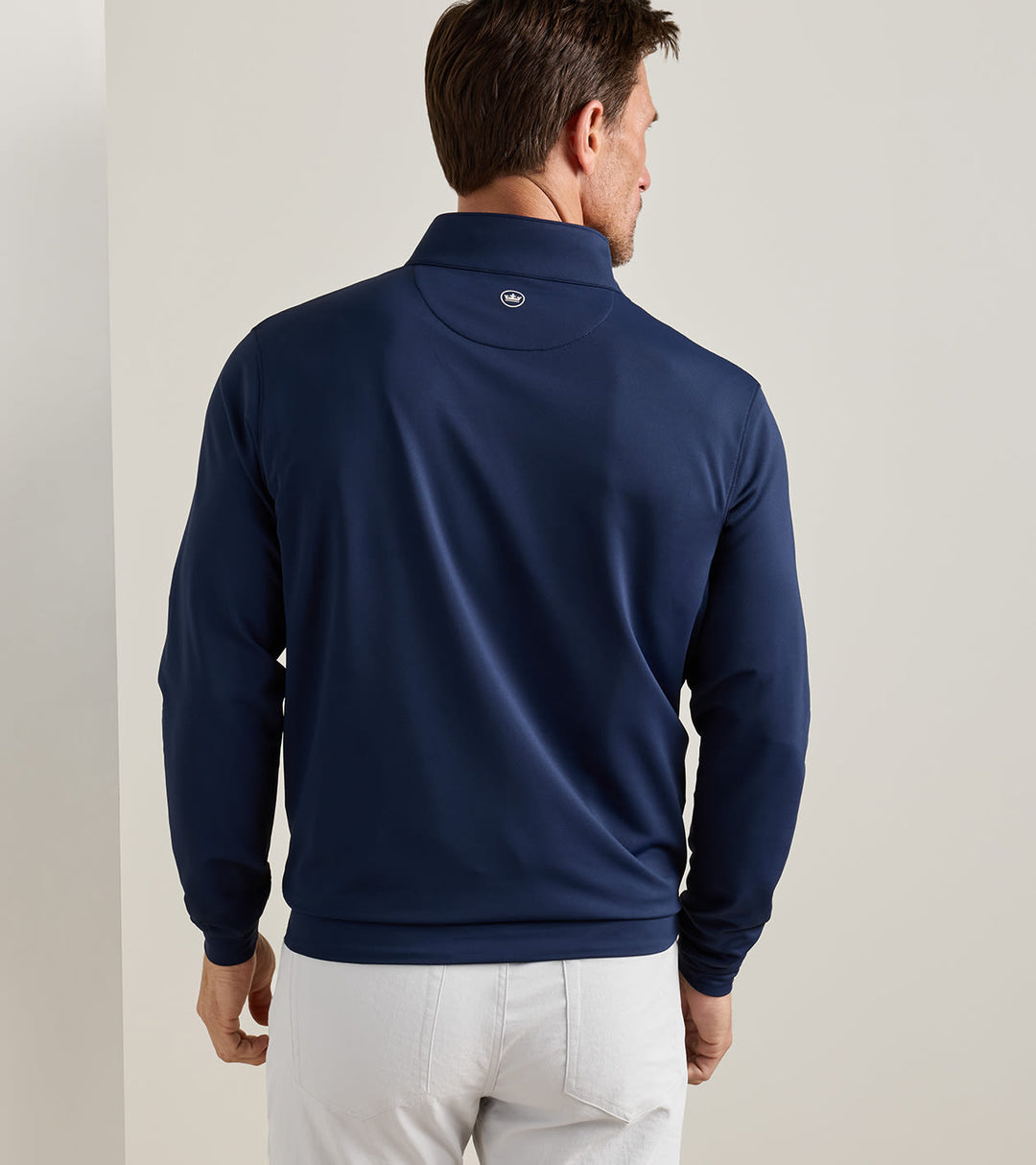 Peter Millar Perth Performance Quarter-Zip: Navy