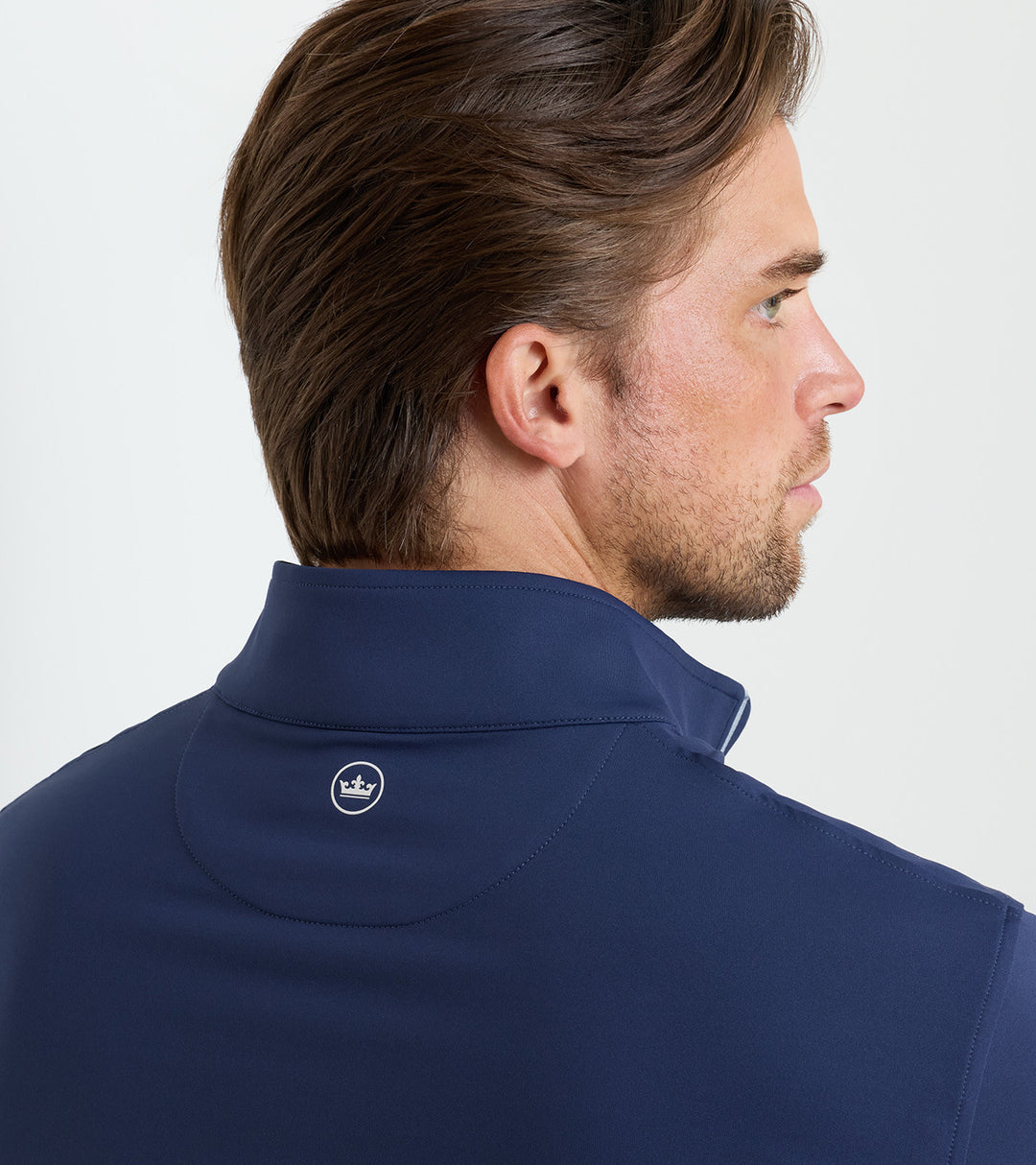 Peter Millar Perth Performance Quarter-Zip: Navy