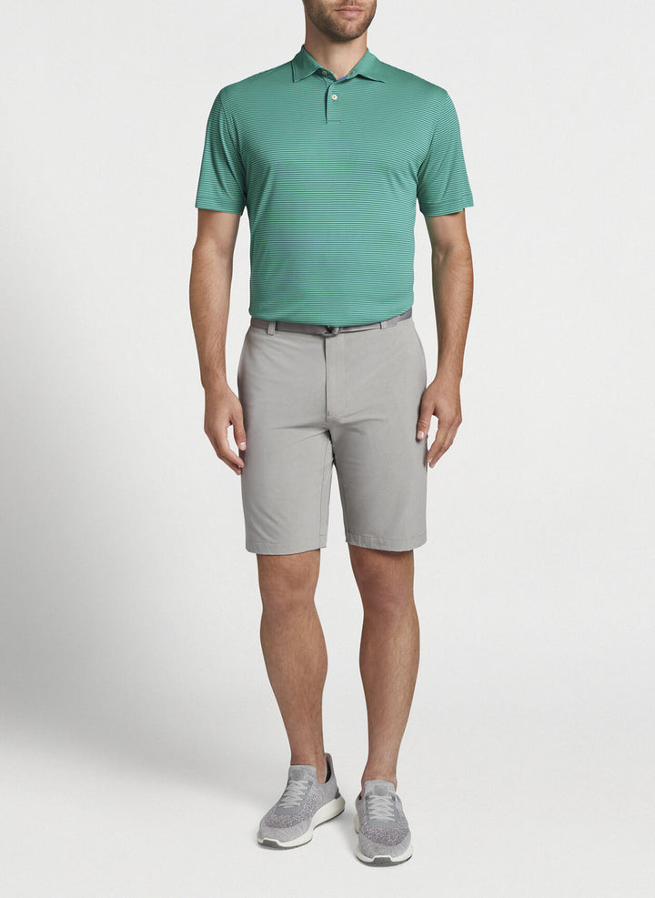 Peter Millar Shackleford Performance Hybrid Short: British Grey