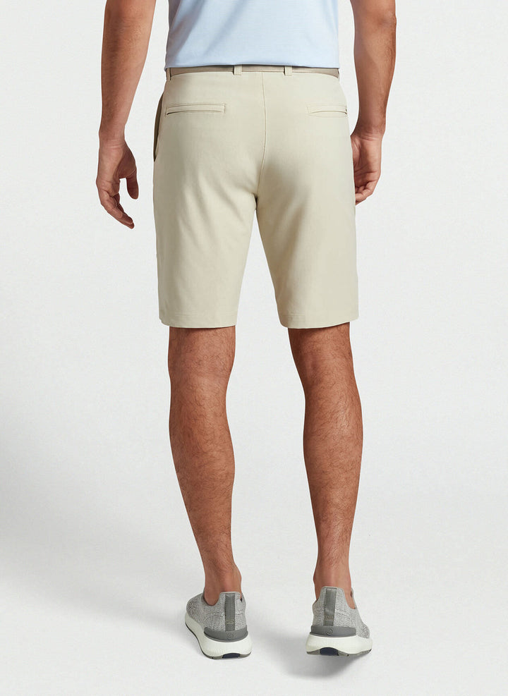 Peter Millar Shackleford Performance Hybrid Short: Sand