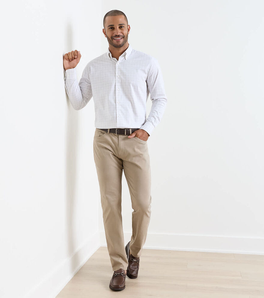 Peter Millar Leather Bit Loafer: Brown