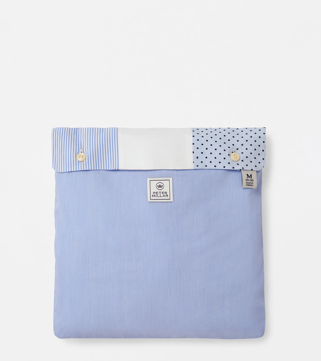 Peter Millar Dempsey Three-Pack Cotton Boxer: Cottage Blue