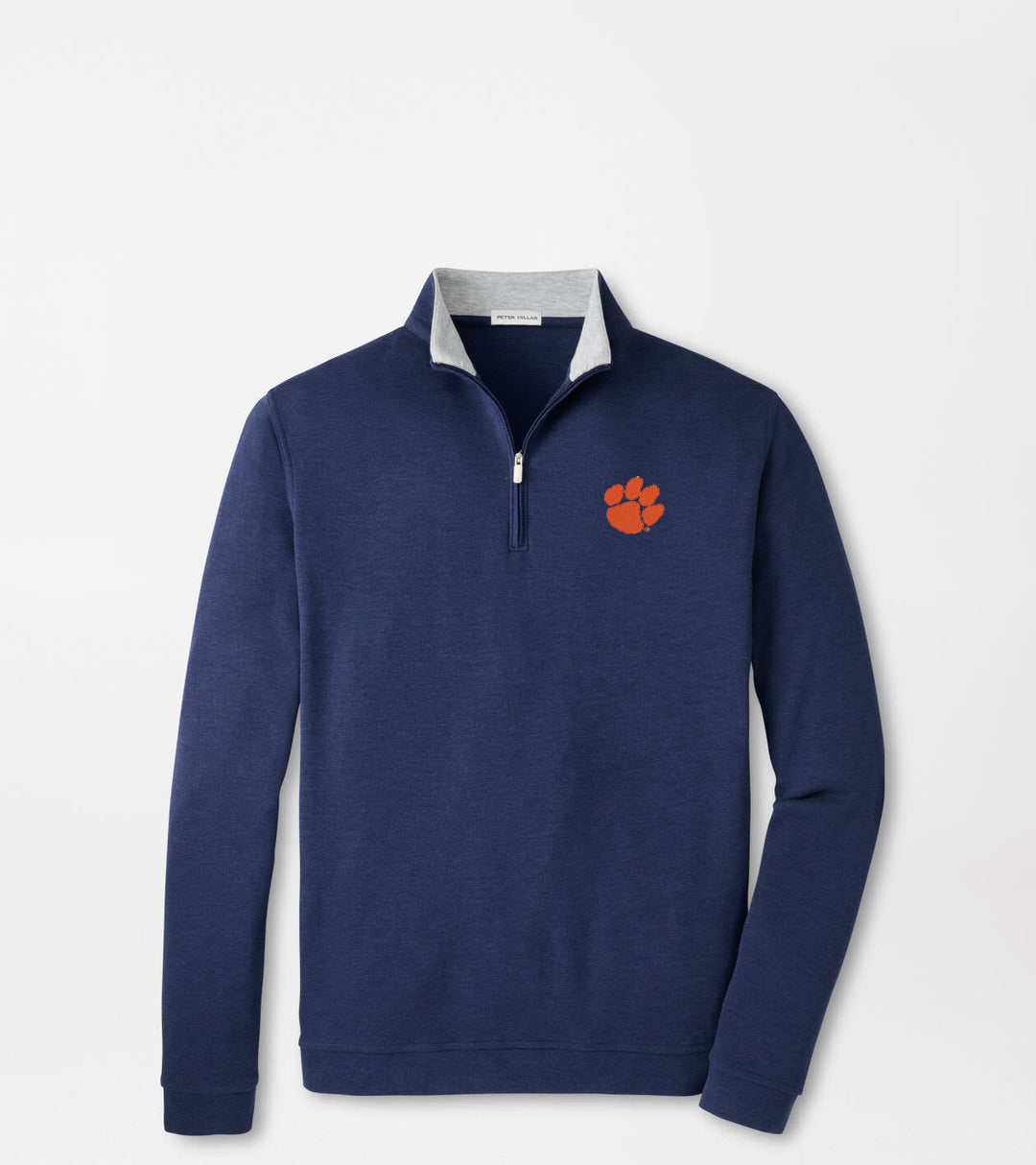 Peter Millar Clemson Crown Comfort Pullover: Navy