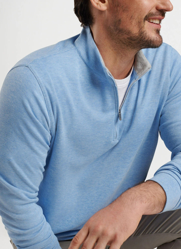 Peter Millar Crown Comfort Pullover: Cottage Blue