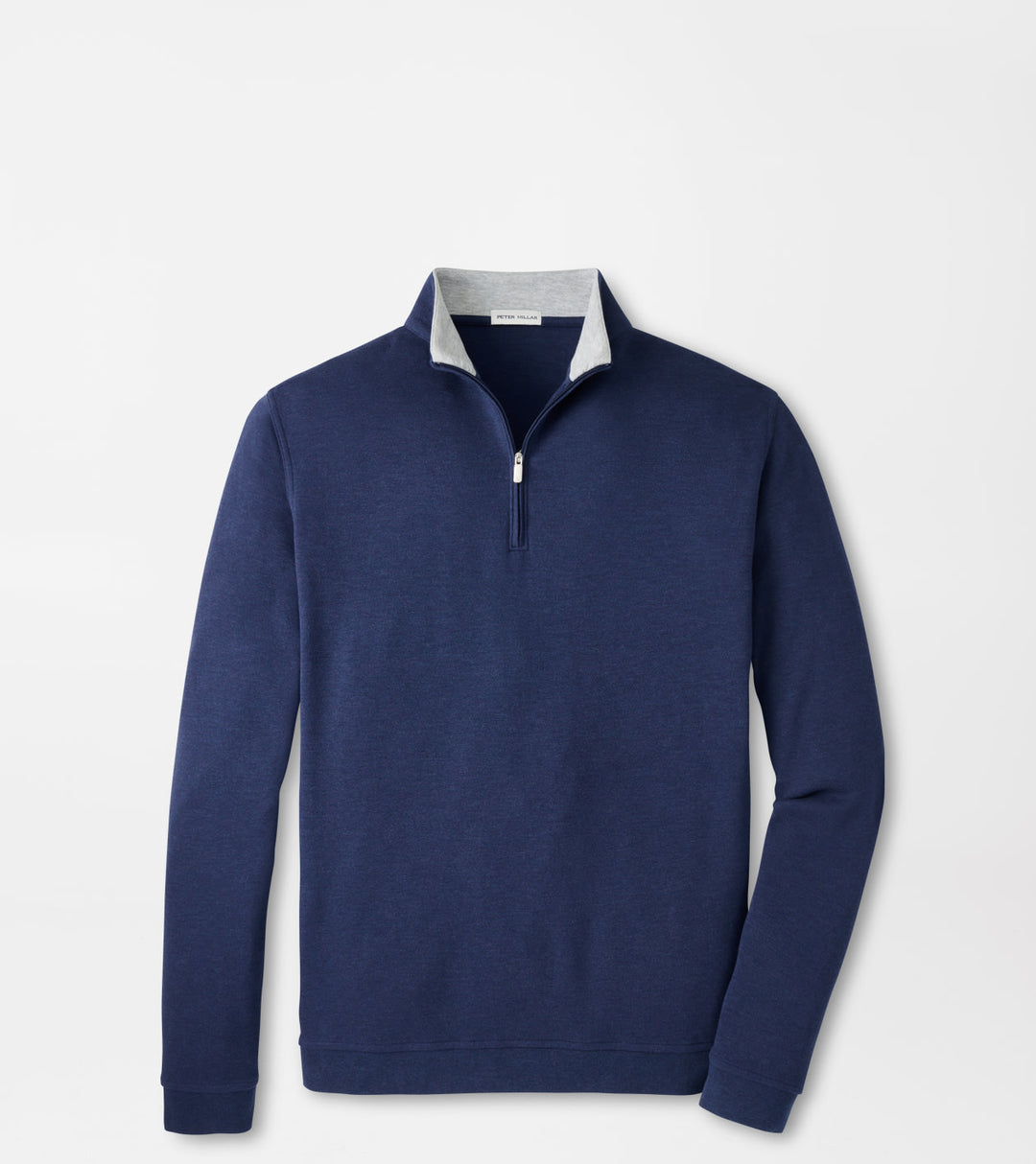 Peter Millar Crown Comfort Quarter-Zip Pullover: Navy
