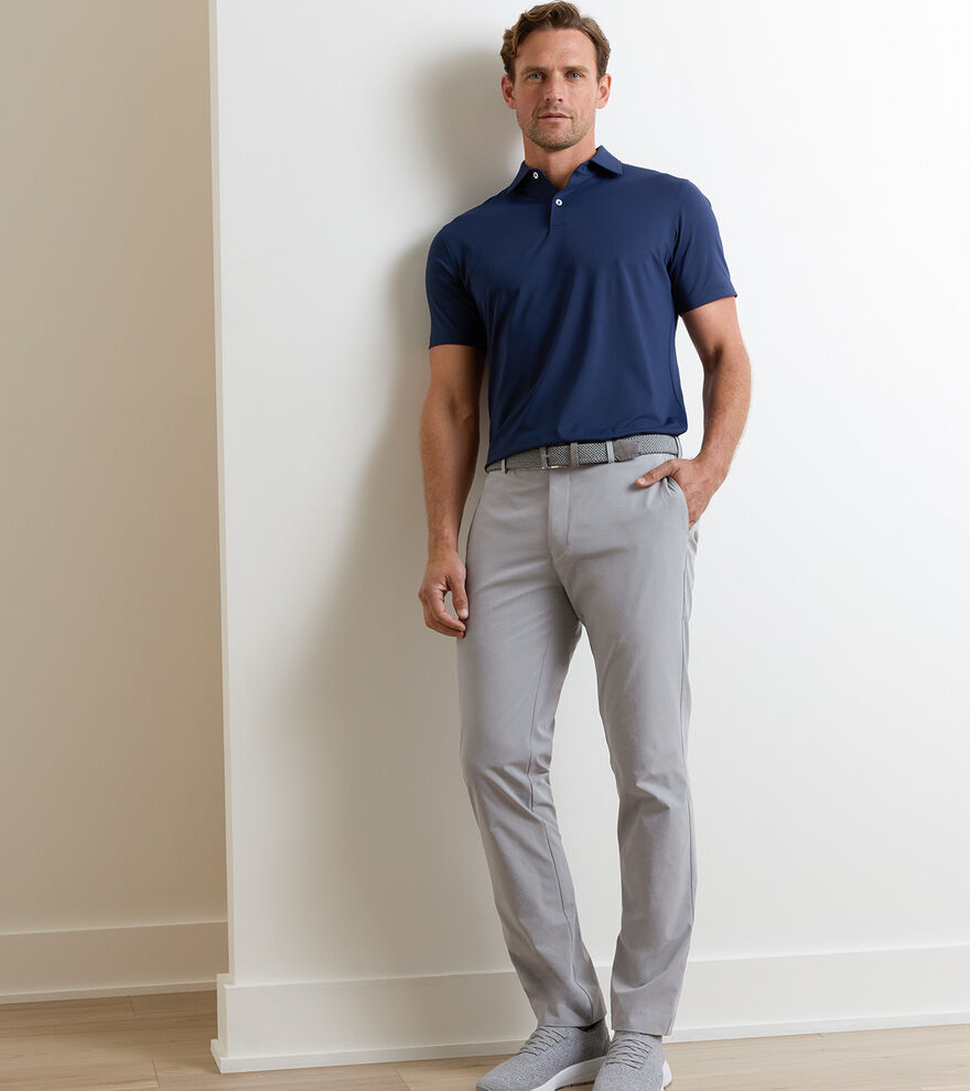 Peter Millar Crown Crafted Surge Performance Trouser: Gale Grey